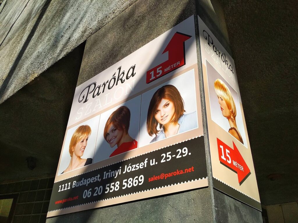 Dibond reklámtábla vállalkozásoknak