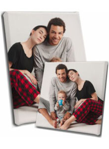 Festővászon nyomtatás családi képekhez