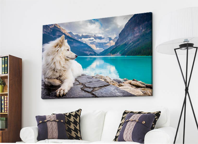 Vászonnyomtatás lakás dekorációban